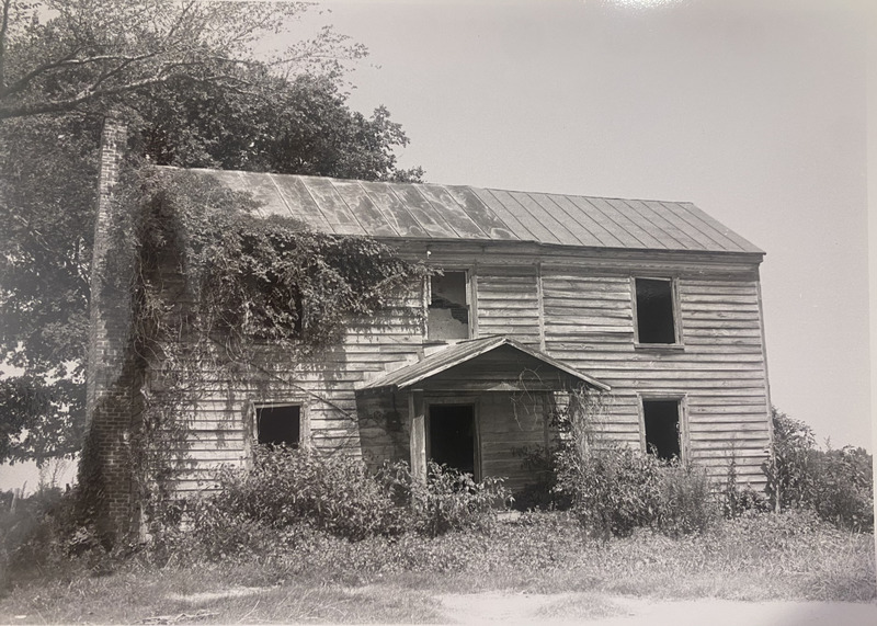 Undated photo of the Vann Family House. 