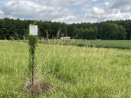 GEO Group sign that forbids trespassing and designates the area as private property